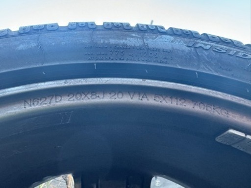 アルミホイール w213amg63用スタッドレス20インチ4本セット