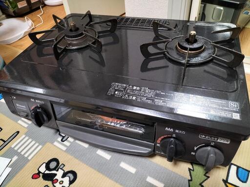 【格安】Rinnai製 ガステーブル★プロパンガス用・右強火