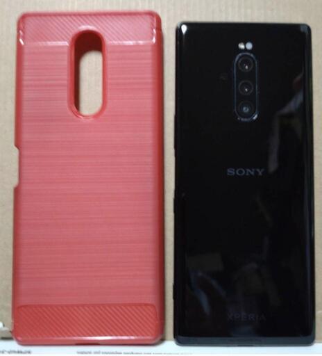 SIMフリー☆XPERIA☆SOV40☆64GB☆ブラック☆auで使用☆レッドカバー付