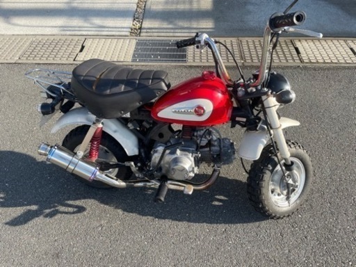 HONDA モンキー 50cc AB27 ホイール、マフラー、フロントサスペンション新品　 純正パーツ有り