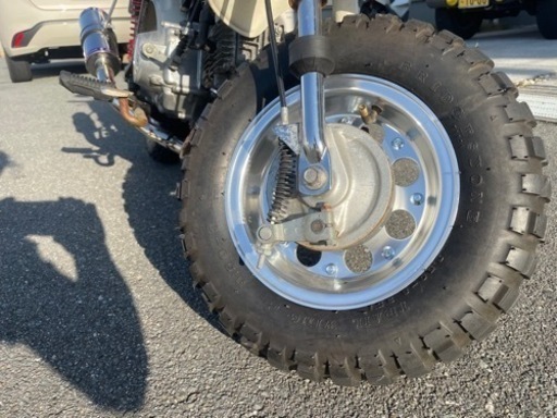 HONDA モンキー 50cc AB27 ホイール、マフラー、フロントサスペンション新品　 純正パーツ有り