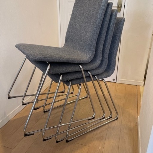 値下げ　IKEA Volfgang ダイニングチェア　4脚セット