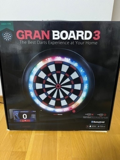 【ありがとうございました GRAN BOARD3 グランボード グリーンモデル 美品】