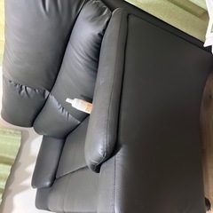 ソファ　レザーの画像