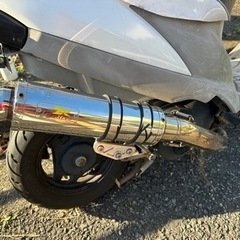 アドレスV125マフラーの画像