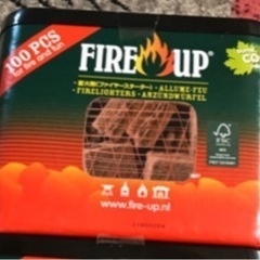 着火剤　ファイヤーアップ１箱の画像
