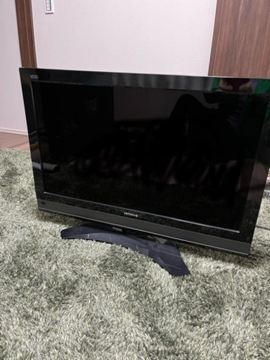 値下げしました！　日立Woo HDD内蔵 録画機能付き 32型液晶テレビ