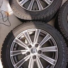 スタッドレス、205/55/16、ブリジストン ブリザック GZ,2016年 PCD114.3ヴォクシーなどに、現金手渡しにて取りに来る人限る        の画像