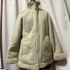 ユニクロ　レディース　XL リバーシブル　モコモコ
