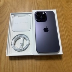 iPhone 14pro 128GB ディープパープル　SIMフリー