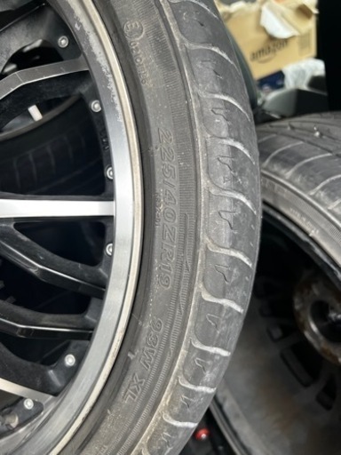 19インチタイヤホイール4本セット