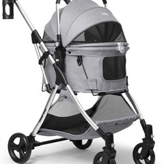 ペットカート beberoad R5 グレー 新品未使用品