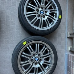 BMWE46M3純正ホイール　タイヤ4本