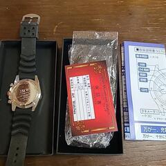 腕時計【セイコー製､ムーブメント】、jmw.tokyo.ソーラーダイバーウオッチ､世界３００本限定､腕時計の画像