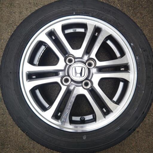 ホンダ純正 14インチ 】 中古アルミホイール (中古 夏タイヤ付)4