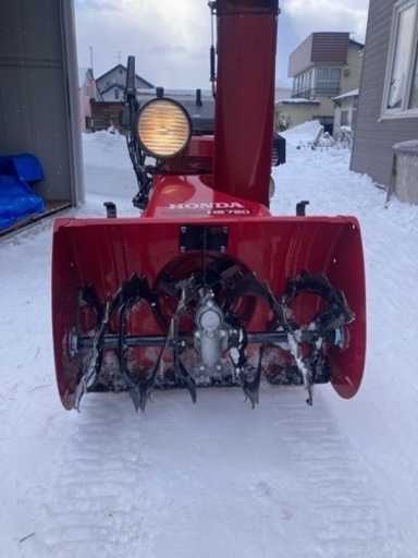 HONDA除雪機　7馬力　　決まりました