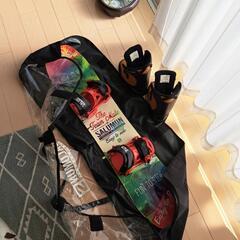 決まりました！子供　スノボー　SALOMON