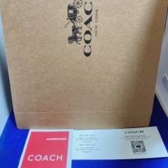 値下げ新品送料無料 COACH IMDQC ジップウォレットラウンド長財布の画像