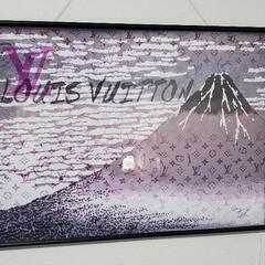 値下げ価格】ルイヴィトン富士山ポスター額入り