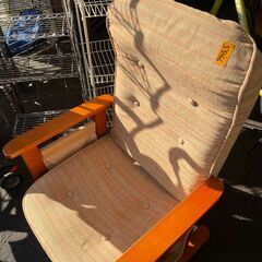 リサイクルショップどりーむ荒田店 No9485 座椅子　リクライニング　ひじ掛け付き　の画像