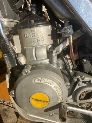 GASGAS TXT250 ガスガス TR25 2001 トライアル エンジン始動'23.10