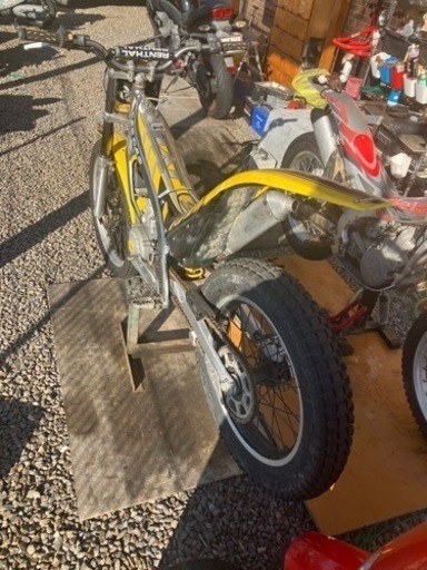 GASGAS TXT250 ガスガス TR25 2001 トライアル エンジン始動’23.10 競技車両