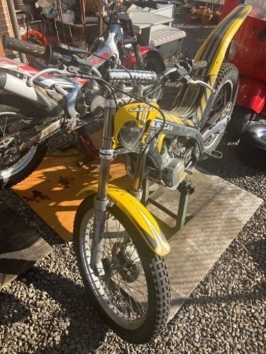 GASGAS TXT250 ガスガス TR25 2001 トライアル エンジン始動’23.10 競技車両