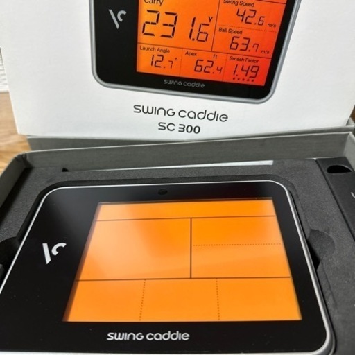 ボイスキャディポータブルゴルフモニターSC300 専用ケース付き