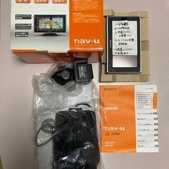 バイクナビ　SONY nav-u パーソナルナビゲーションシステム の画像