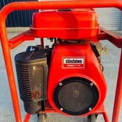 発電機　セル付き　三相200V 単相100/200V 新ダイワの画像