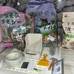 うさぎゲージ　ケージ　チモシー　餌入れ　ペット　小動物の画像