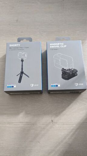 【新品未開封】GoPro自撮り棒とスイベルクリップのセット