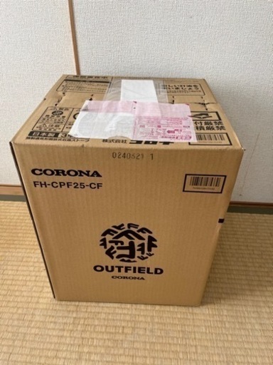 コロナストア限定ポータブル電源対応石油ファンヒーター（フィールドベージュ） (FH-CP25(CF))