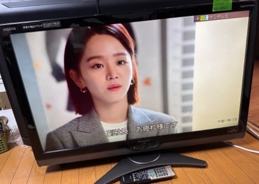 中型〜大型 テレビ番号91 SHARP AQUOS 2011年製  LED 40インチ 大阪府内 配達設置無料 保管場所での引き取りは値引きします