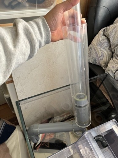 60センチワイド　オーバーフロー水槽