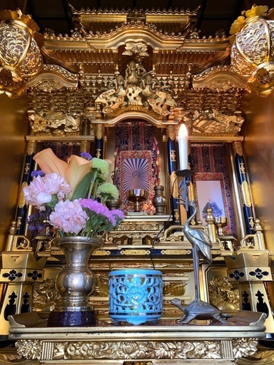 浄土真宗東本願寺派（真宗大谷派）お仏壇・仏具・経机（名古屋型台付