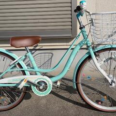 子ども自転車22インチ、オートライト！値下げ💴