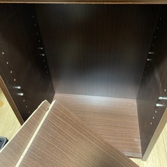 収納ケース付き　カラーボックスの画像