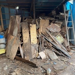 木材無料でさしあげます。