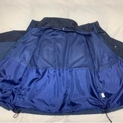 メンズ　ブルゾン　JTCAPジャンパー　紺色【ほぼ未使用】の画像