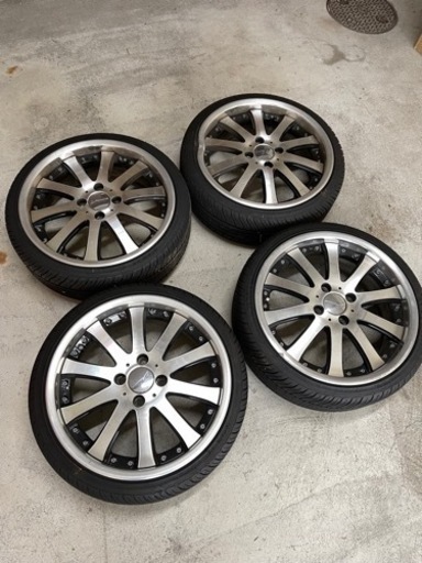 【難あり】16インチpcd100アルミホイールタイヤセット