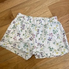 子供服/ボタニカル柄ショートパンツ