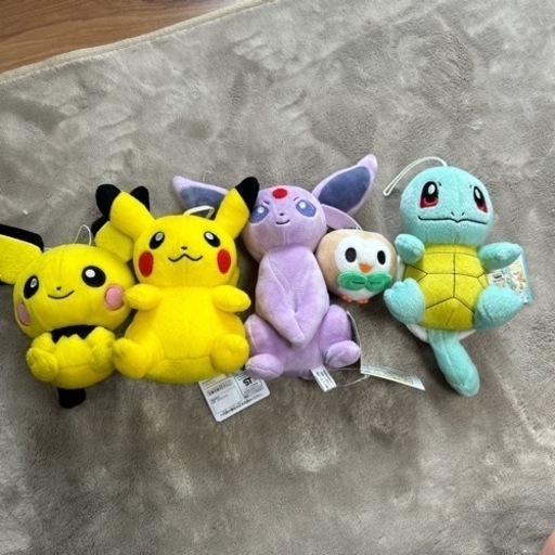 ポケモン　ぬいぐるみ　5体セット