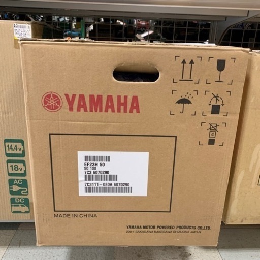【お値下げいたしました！】YAMAHA スタンダード発電機　EF23H50 　未開封品　1024000018857
