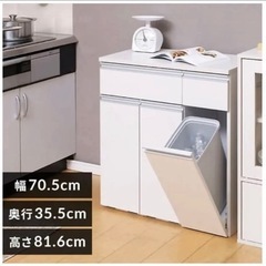 【美品】アイリスオーヤマ　ペールカウンターゴミ箱の画像