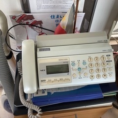 家電　電話機　NEC