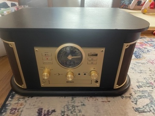 レコードプレーヤー カセット CDプレーヤー　ラジオ