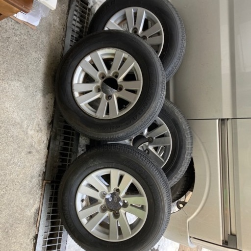 ジムニー　夏タイヤ純正ホイールセット