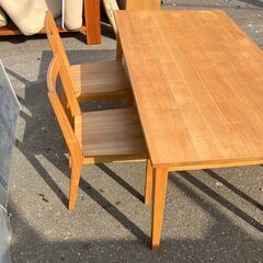 受付終了】無印良品 ダイニングセット 配送設置無料 / 日時指定OK♬