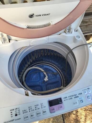 洗濯機　汚れあり